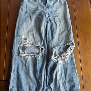 BDG Vintage Blue Ripped Boyfriend Jeans